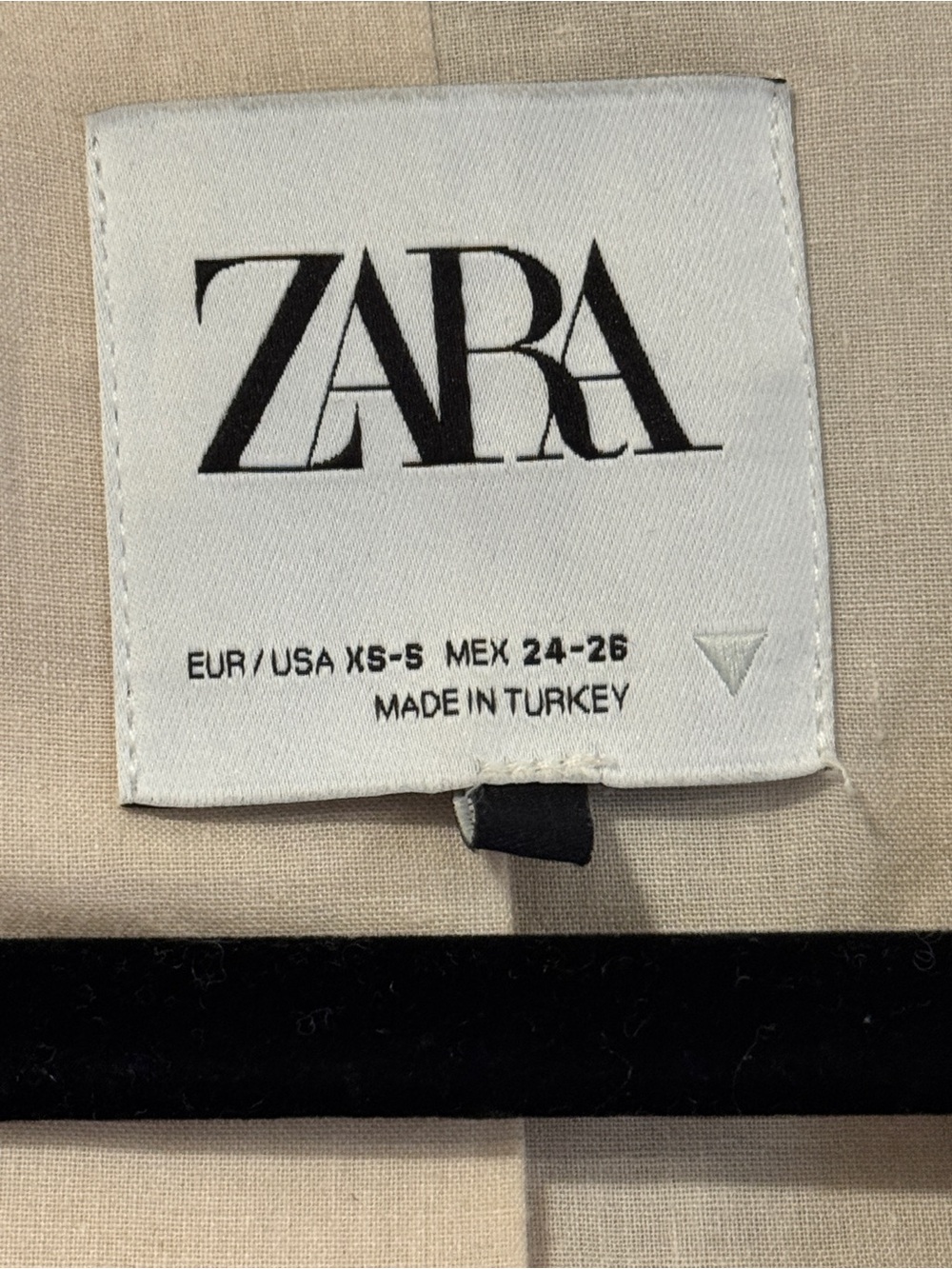 Zara Women’s Oversized Taupe Blazer - Picture 2 of 2
